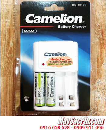 Camelion BC-1010B, Bộ sạc pin AA Camelion BC-1010B kèm 2 pin Camelion AlwaysReady AA2500mAh 1.2v